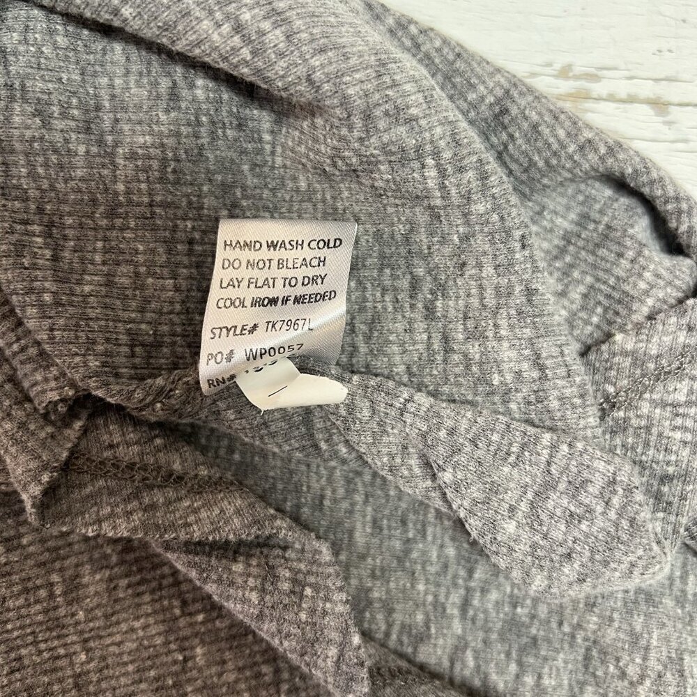 Wishlist cardigan Long Ribbed Sweater Size S High Low Minimalist Lagenlook - Picture 13 of 13